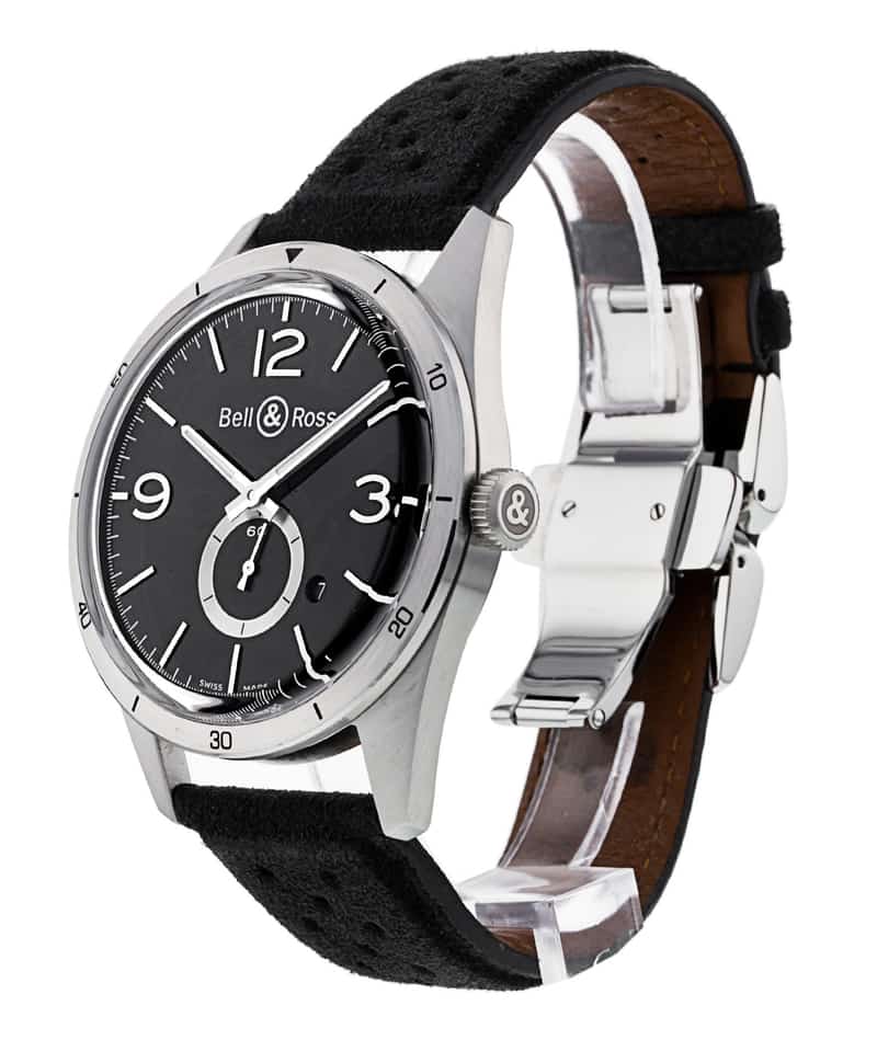 Bell and Ross Vintage 123 BRV123-BS-ST/SF